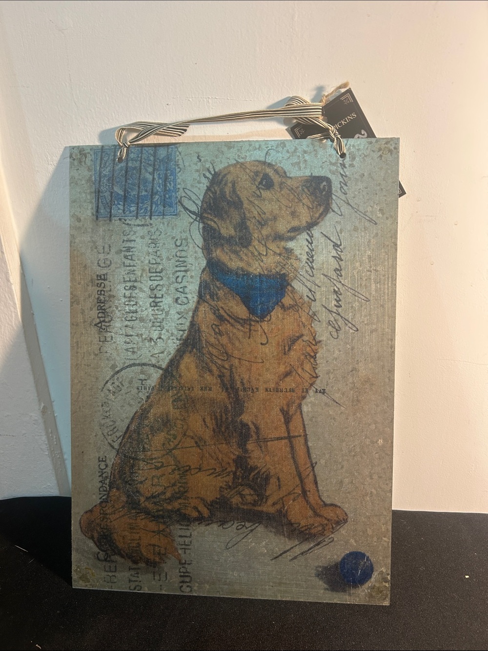 Hardenbrook studios hanging tin plaque 10x 14”